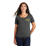 Open Road Girl Ladies Cinch Tee with Drawcords, 2 Colors