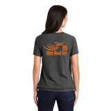 Open Road Girl Ladies Cinch Tee with Drawcords, 2 Colors