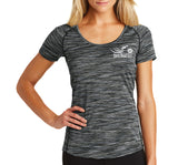 Black Performance Open Road Girl Scoop Neck