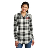 Open Road Girl Ladies Plaid Flannel Tunic, 4 COLORS