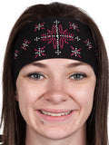 Tie-back Stretchy Rhinestone Bandana Biker Diamond Design