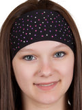 Tie-back Stretchy Rhinestone Bandana Scatter Design, 3 Colors