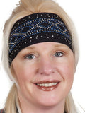 open road girl clear X design rhinestone headwrap for lady biker motorcycle bandana for women.jpg.jpg