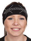The Open Road Girl Tie-back Rhinestone headwrap is a comfortable and fashionable Lady Biker accessory