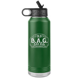 OLD B.A.G. BADASS GRANDMA OPEN ROAD GIRL (32 OUNCES) INSULATED WATER BOTTLE, 16 COLORS