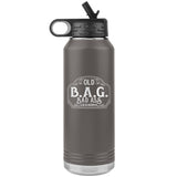 OLD B.A.G. BADASS GRANDMA OPEN ROAD GIRL (32 OUNCES) INSULATED WATER BOTTLE, 16 COLORS