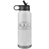 OLD B.A.G. BADASS GRANDMA OPEN ROAD GIRL (32 OUNCES) INSULATED WATER BOTTLE, 16 COLORS