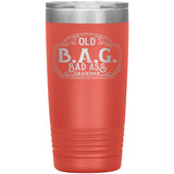 OLD B.A.G. BAD ASS GRANDMA(20 OUNCES) TRAVEL MUG, 16 COLORS