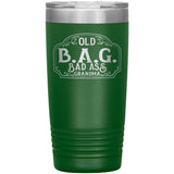 OLD B.A.G. BAD ASS GRANDMA(20 OUNCES) TRAVEL MUG, 16 COLORS