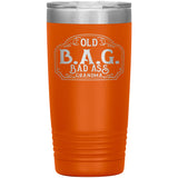 OLD B.A.G. BAD ASS GRANDMA(20 OUNCES) TRAVEL MUG, 16 COLORS