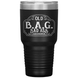 OLD B.A.G. BAD ASS GRANDMA(30 OUNCES) TRAVEL MUG, 16 COLORS