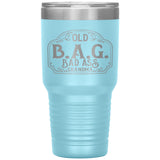 OLD B.A.G. BAD ASS GRANDMA(30 OUNCES) TRAVEL MUG, 16 COLORS