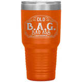 OLD B.A.G. BAD ASS GRANDMA(30 OUNCES) TRAVEL MUG, 16 COLORS