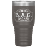 OLD B.A.G. BAD ASS GRANDMA(30 OUNCES) TRAVEL MUG, 16 COLORS