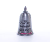 Open Road Girl Metal Motorcycle Bells, 7 Styles