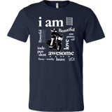 I AM...Inspiration MEN'S STYLE Open Road Girl Crewneck Shirt, 11 COLORS