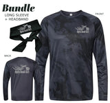 COMBO Open Road Girl Camo Performance Long Sleeve + Headwrap - SAVE $10