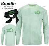 COMBO Open Road Girl Camo Performance Long Sleeve + Headwrap - SAVE $10