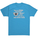 Grey/White Here is to Strong Independent Women UNISEX Crew Neck Te, 8 COLORS
