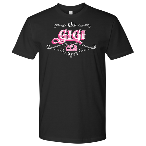 GiGi PINK/WHITE UNISEX Short Sleeve T-Shirt- Crewneck