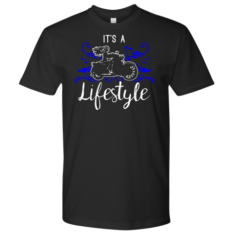 BLUE It’s a Lifestyle UNISEX Short Sleeve T-Shirt- Crewneck