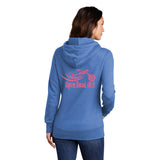 BLUE Open Road Girl Full PULLOVER Hoodie - CHOOSE YOUR LOGO COLOR!