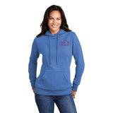 BLUE Open Road Girl Full PULLOVER Hoodie - CHOOSE YOUR LOGO COLOR!