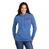 BLUE Open Road Girl Full PULLOVER Hoodie - CHOOSE YOUR LOGO COLOR!