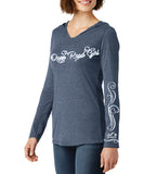 Open Road Girl Long Sleeve Hooded Tee, 4 Colors