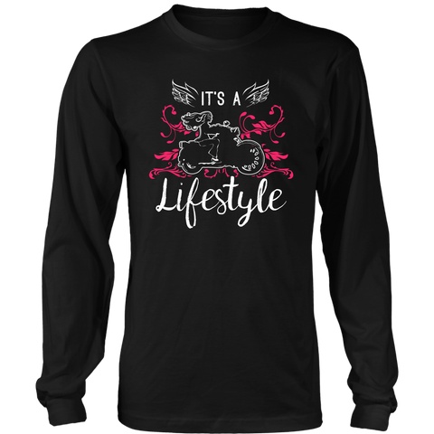 PINK It’s a Lifestyle UNISEX Long Sleeve T-Shirt- Crewneck
