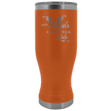 MAY YOUR ANGELS GUIDE YOUR RIDE  (20 OUNCES) TRAVEL BOHO MUG, 12 COLORS
