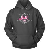 GiGi Sweatshirt PINK/WHITE UNISEX-Hoodie
