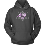 GiGi PURPLE/WHITE Sweatshirt UNISEX-Hoodie