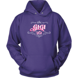 GiGi Sweatshirt PINK/WHITE UNISEX-Hoodie