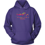 RAINBOW Unleash the Biker Within Sweatshirt UNISEX Hoodie