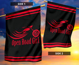 Open Road Girl Design lawn or Home FLAG ONLY, 7 COLORS