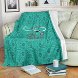 TEAL Open Road Girl Scatter Regular Blanket