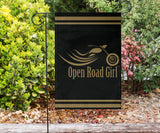 Open Road Girl Design lawn or Home FLAG ONLY, 7 COLORS