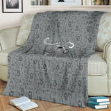 GREY Open Road Girl Scatter Regular Blanket