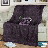 PURPLE Open Road Girl Scatter Regular Blanket