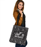 Black & White Scatter Cloth Tote