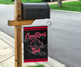 Open Road Girl on Motorcycle Garden or House FLAG ONLY, 7 COLORS