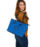 BLUE Scatter Open Road Girl PU Leather Tote