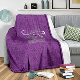 PURPLE Open Road Girl Scatter Regular Blanket