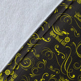 YELLOW Open Road Girl Scatter Regular Blanket