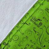 GREEN Open Road Girl Scatter Regular Design