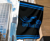 Open Road Girl Design lawn or Home FLAG ONLY, 7 COLORS