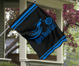 Open Road Girl Design lawn or Home FLAG ONLY, 7 COLORS