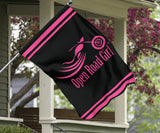 Open Road Girl Design lawn or Home FLAG ONLY, 7 COLORS