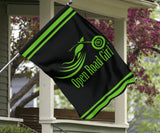 Open Road Girl Design lawn or Home FLAG ONLY, 7 COLORS